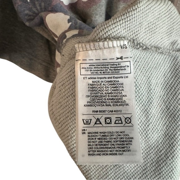 Adidas by Stella McCartney Stellasport Training Floral Hoodie‎ Climalite Small - Picture 6 of 10